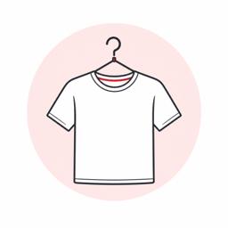 T-shirt on a hanger representing product selection